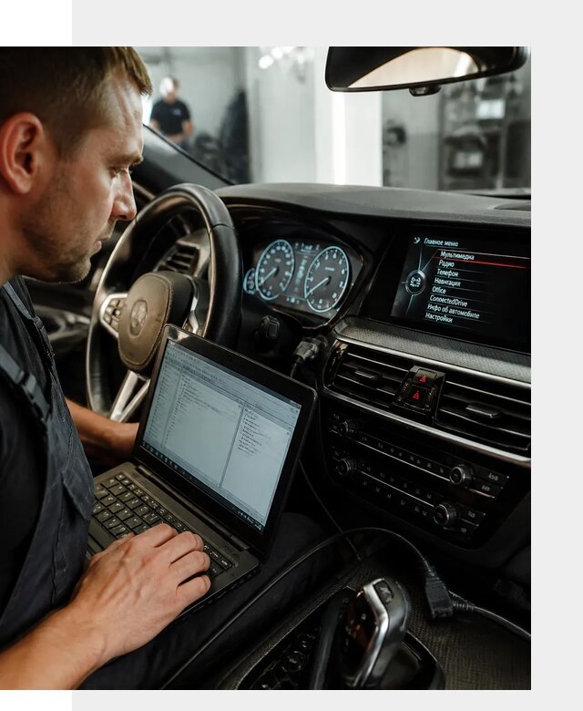 Русификация приборной панели BMW для авто в Старой Руссе от компании