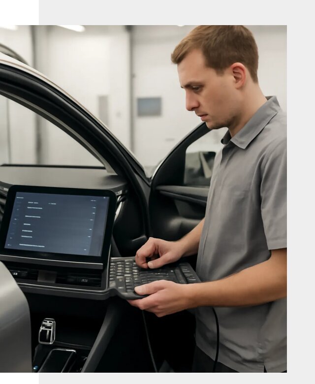 Русификация мультимедиа автомобилей Lynk Co в Старой Руссе