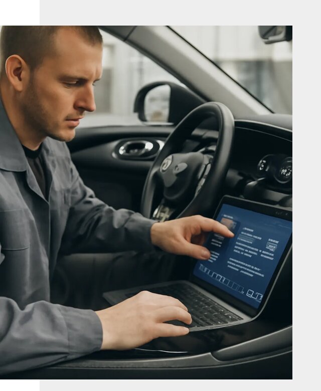 Русификация приборной панели автомобиля Lynk Co в Старой Руссе