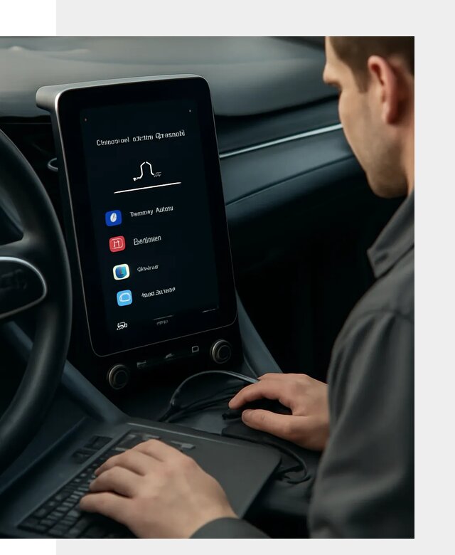 Установка приложений Lynk Co на автомобиль в Старой Руссе